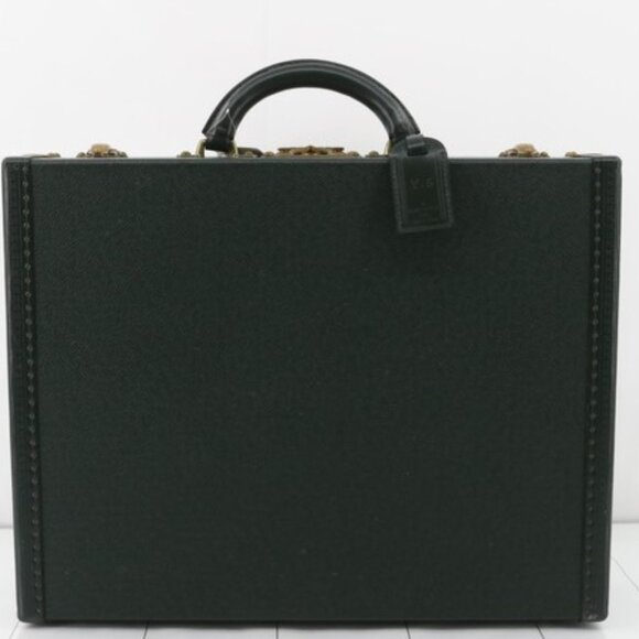 Louis Vuitton Green Taiga Trunk Case 45 - Picture 1 of 11